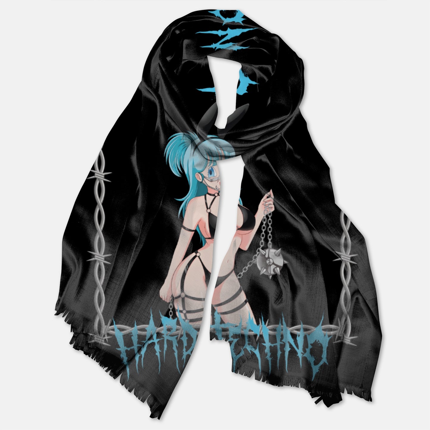 Hard Techno Bunny Pashmina