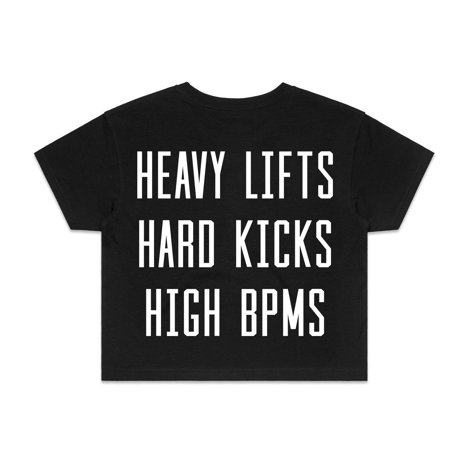 TRPL3 H Crop Tops