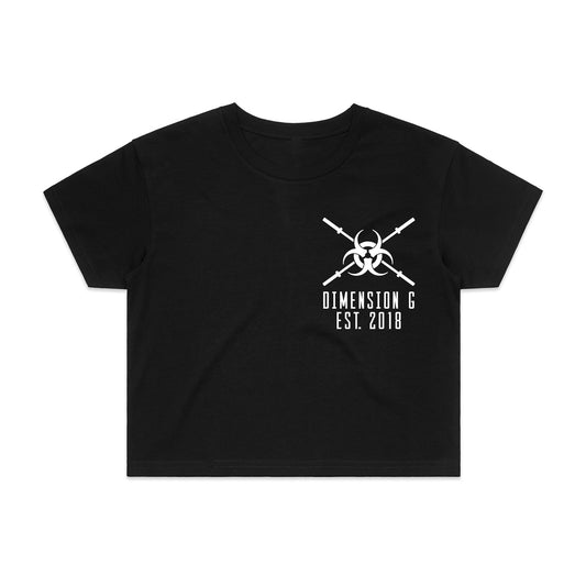 TRPL3 H Crop Tops