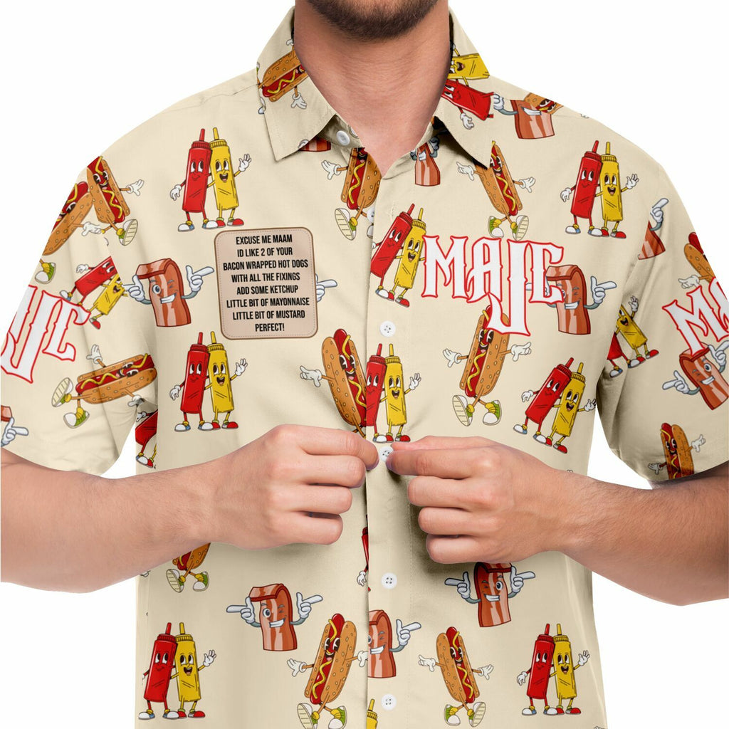 MaJc Hot Dog Button Up