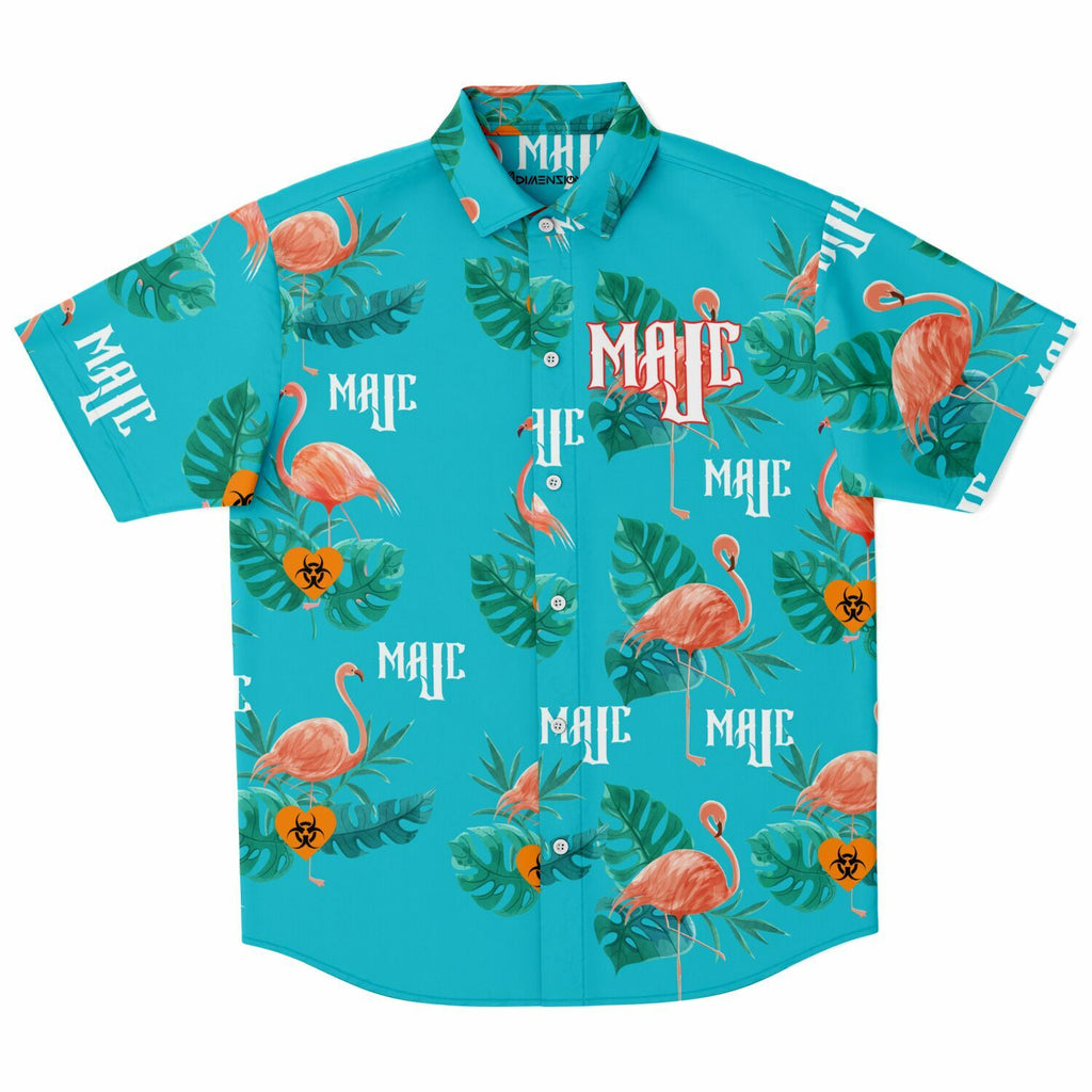 MaJc Flamingo Button Up