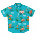 MaJc Flamingo Button Up