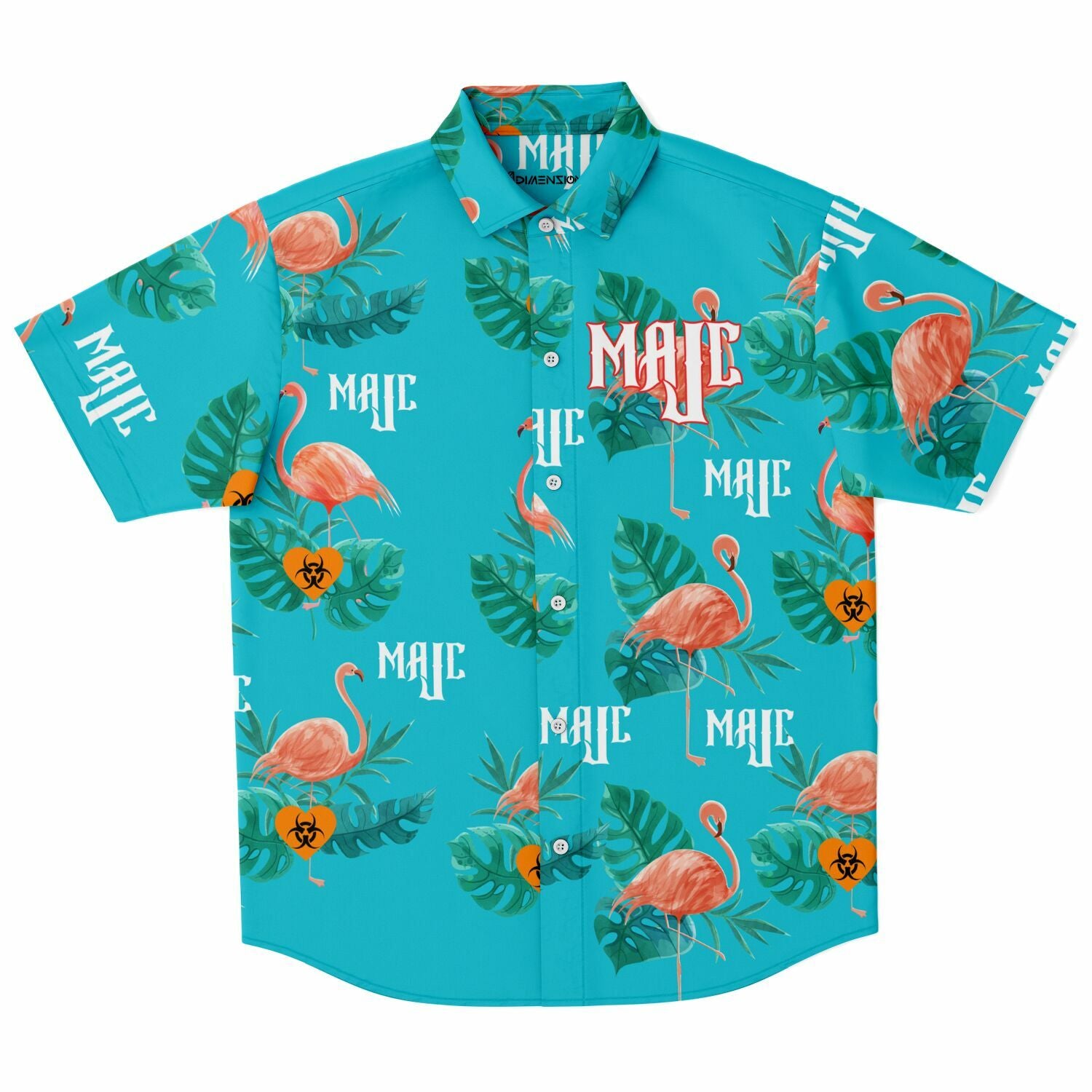 MaJc Flamingo Button Up
