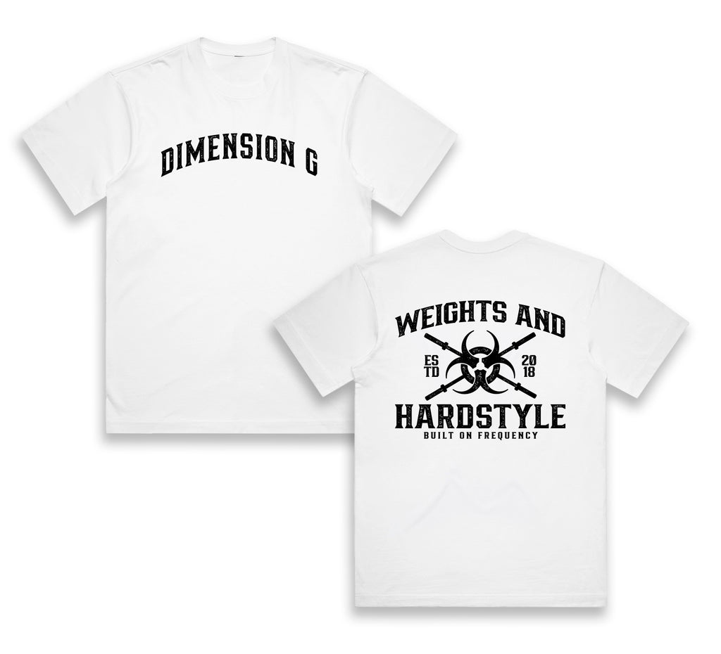 Built On Frequency Heavyweight Oversized Tees