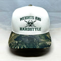 Weights and Hardstyle Two Tone Frame Hat