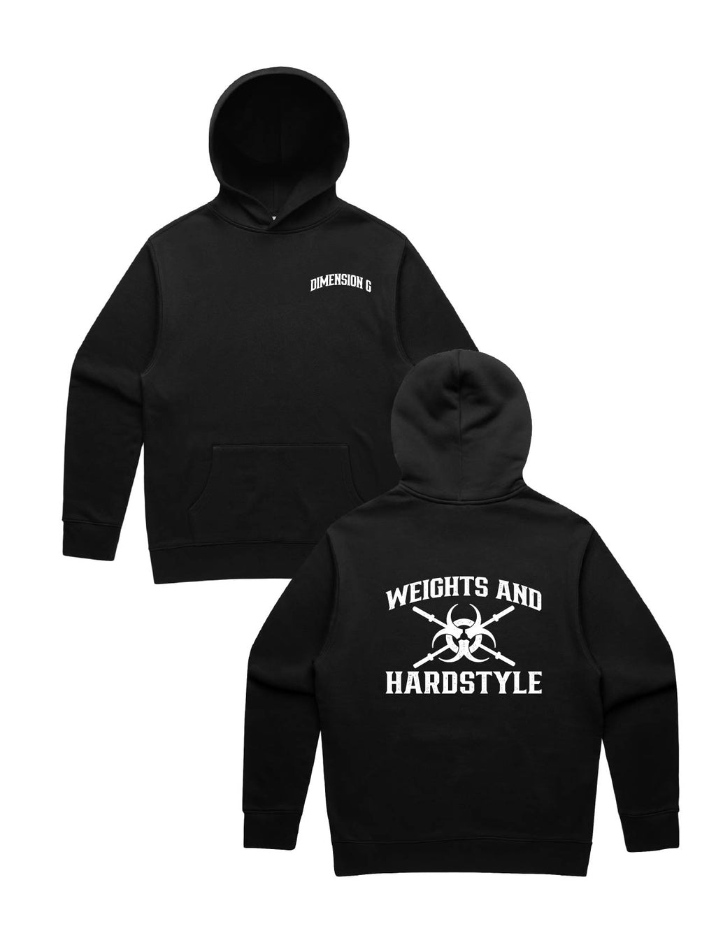 Weights and Hardstyle Hoodie