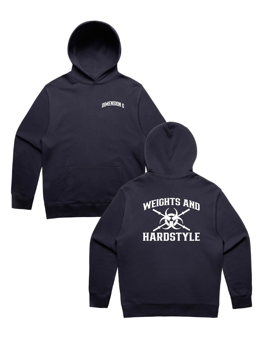 Weights and Hardstyle Hoodie
