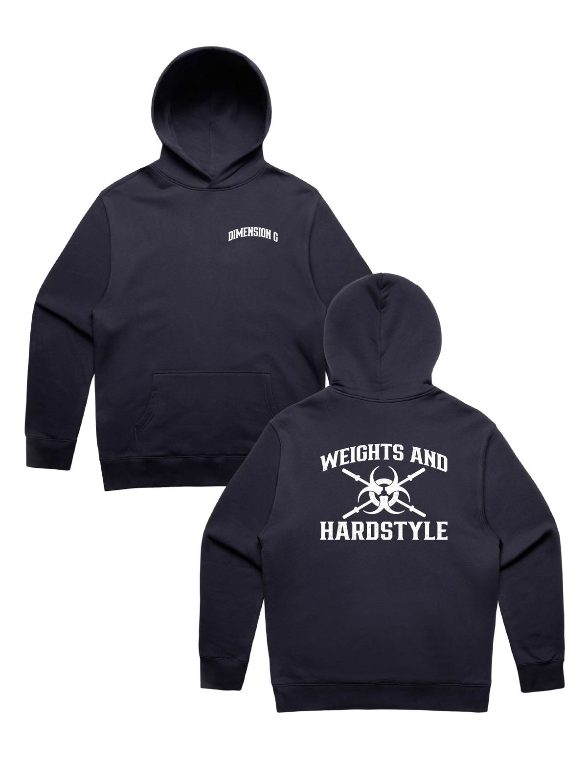 Weights and Hardstyle Hoodie