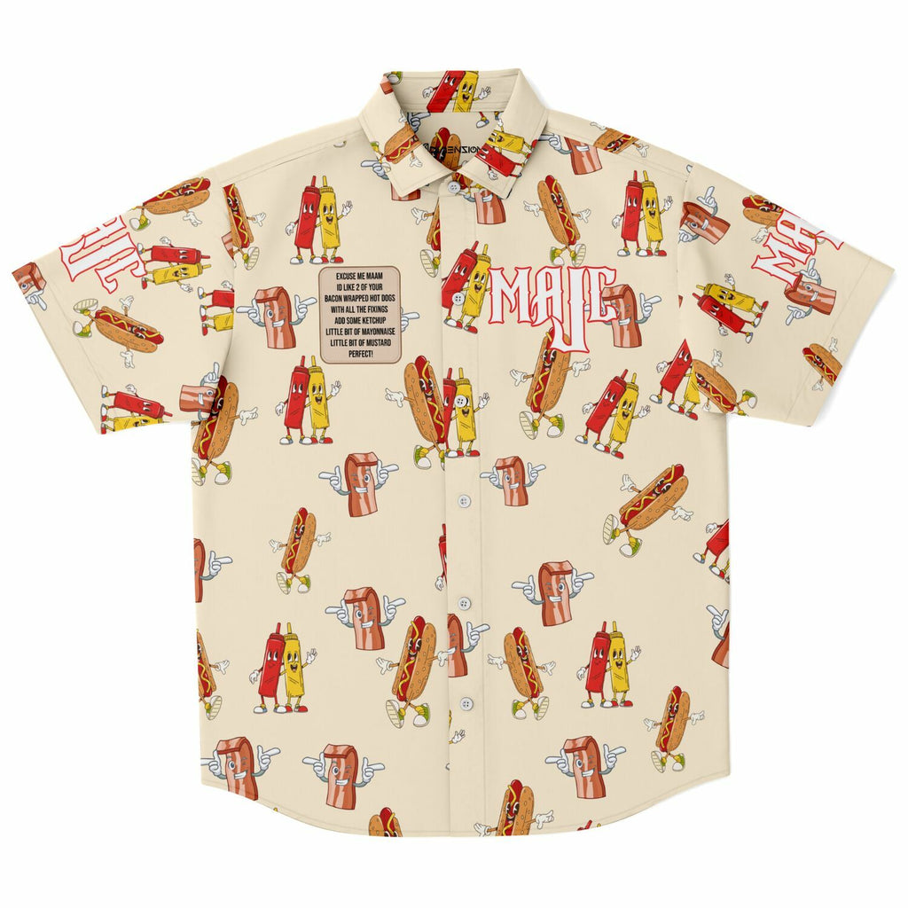 MaJc Hot Dog Button Up