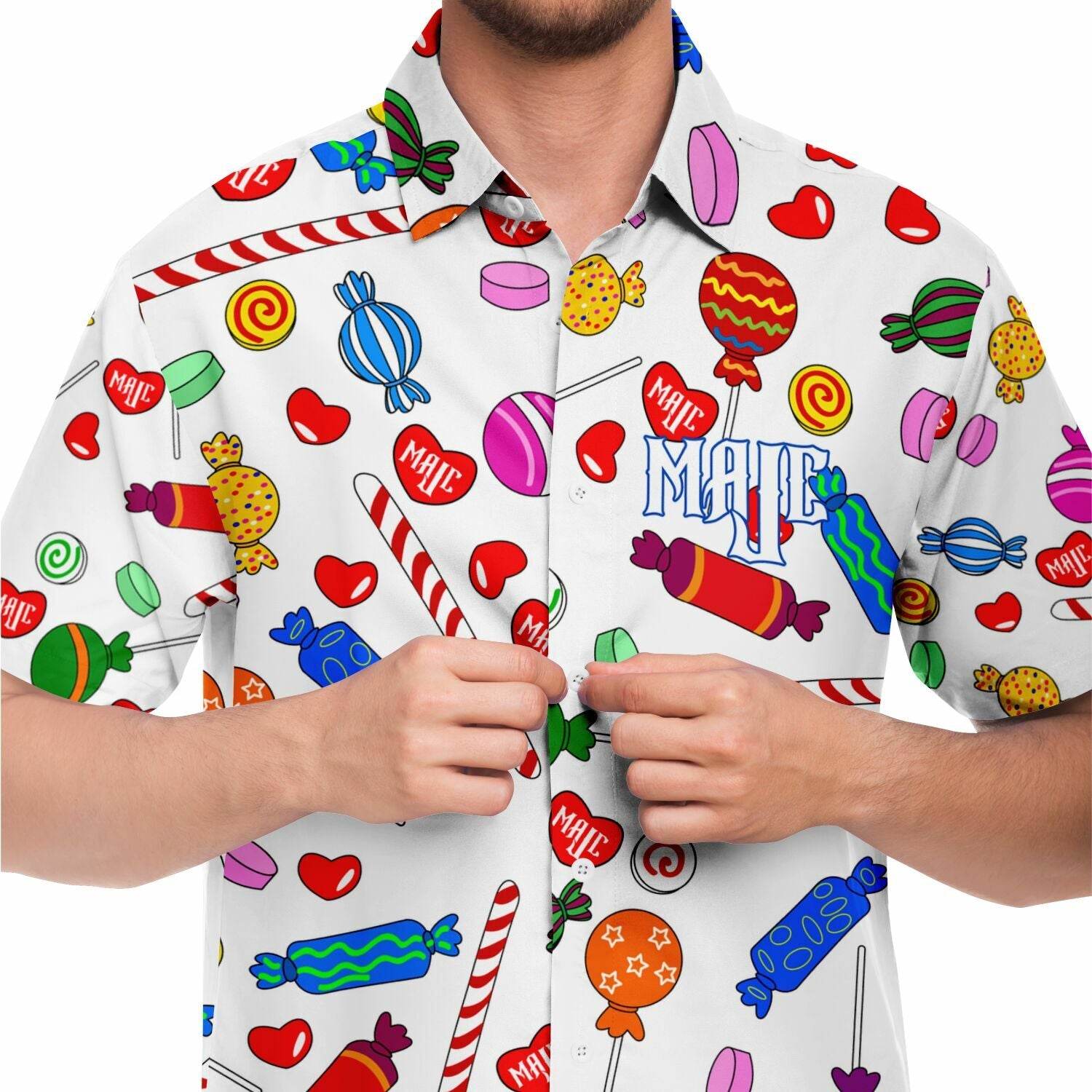 MaJc Kandi Button Up