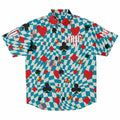 MaJc Checkers Button Up