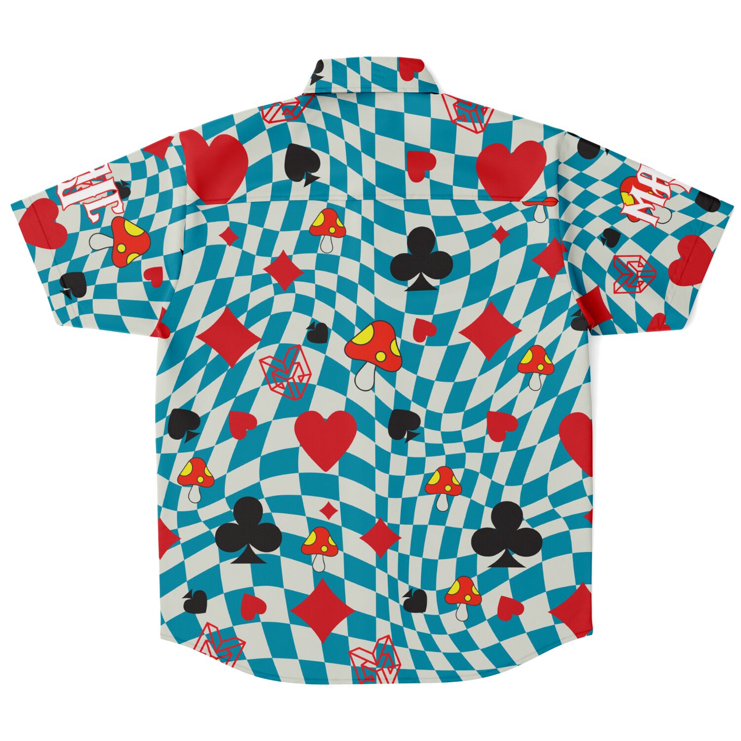 MaJc Checkers Button Up