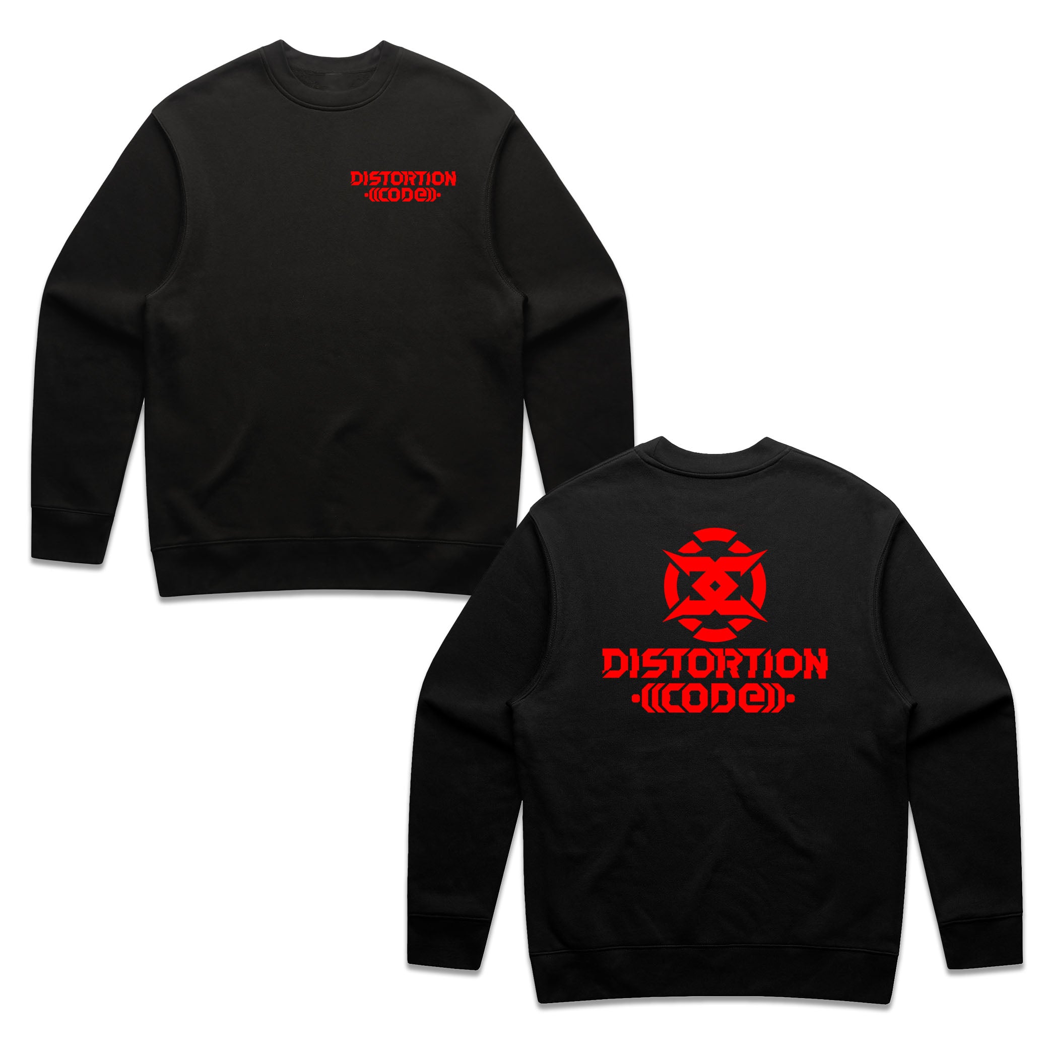 Distortion Code Crewneck