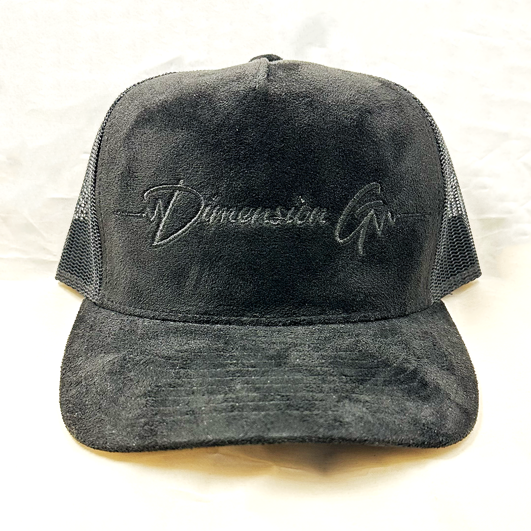 Dimension G Suede Frame Trucker Hat