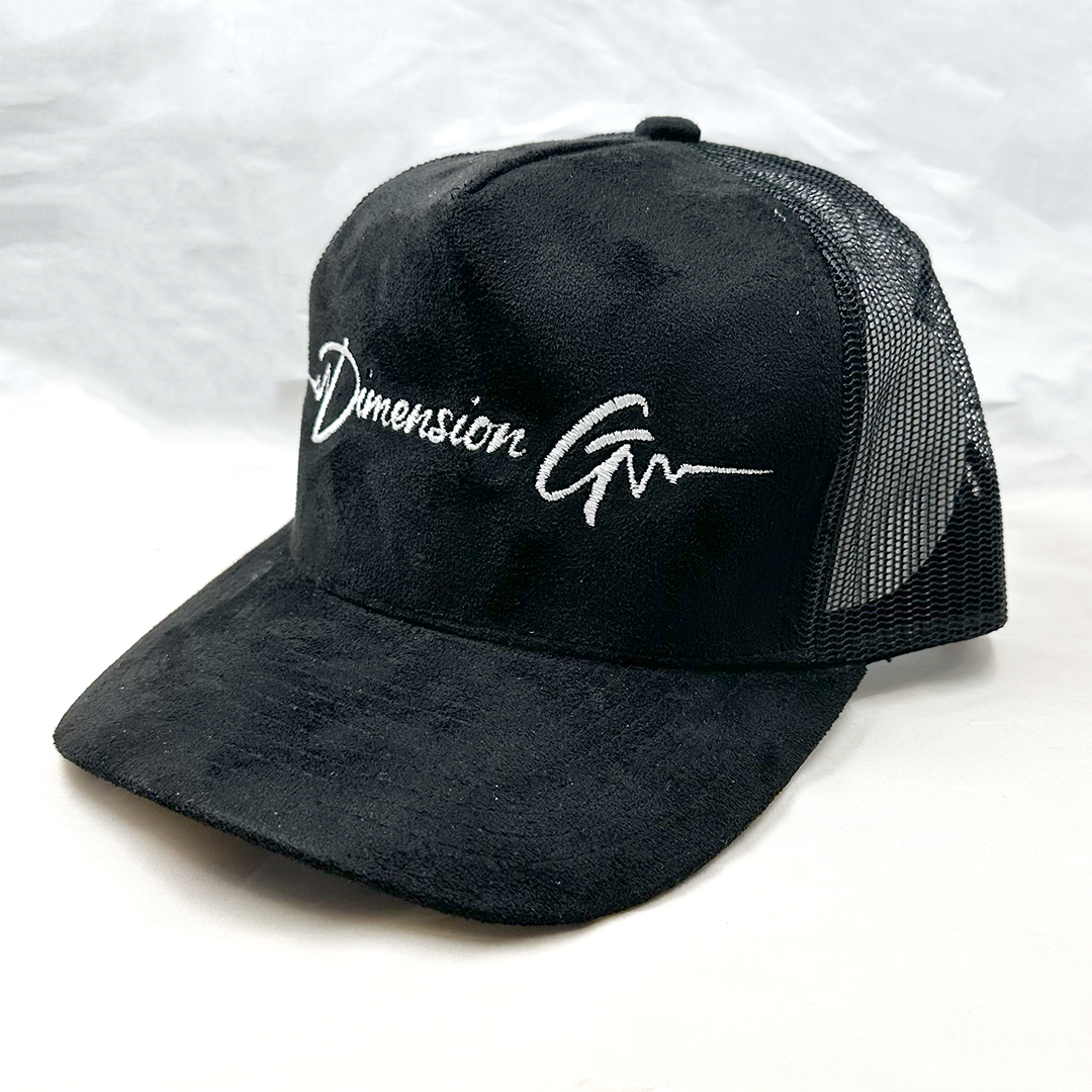 Dimension G Suede Frame Trucker Hat