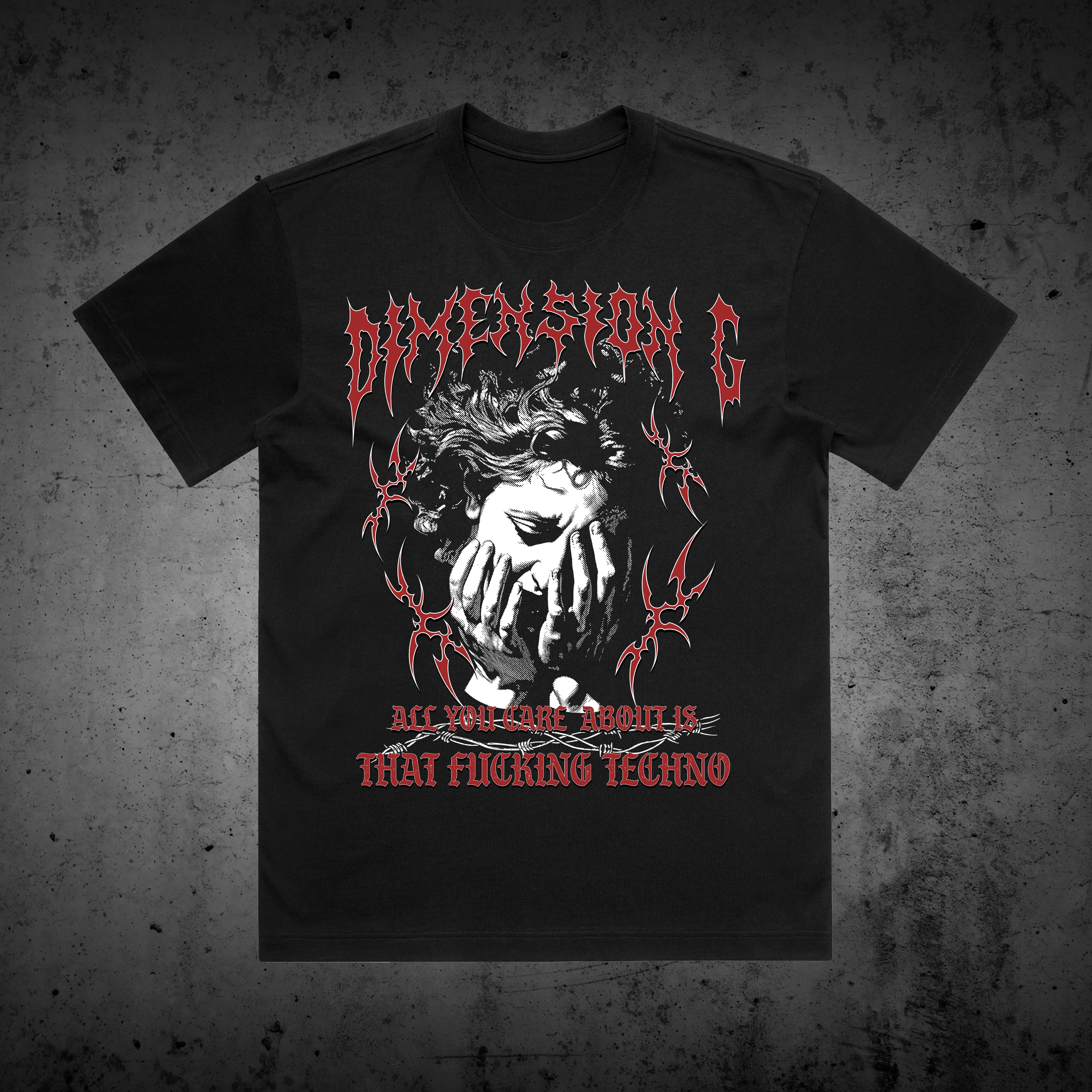 Techno Obsession Heavyweight Oversized Tee