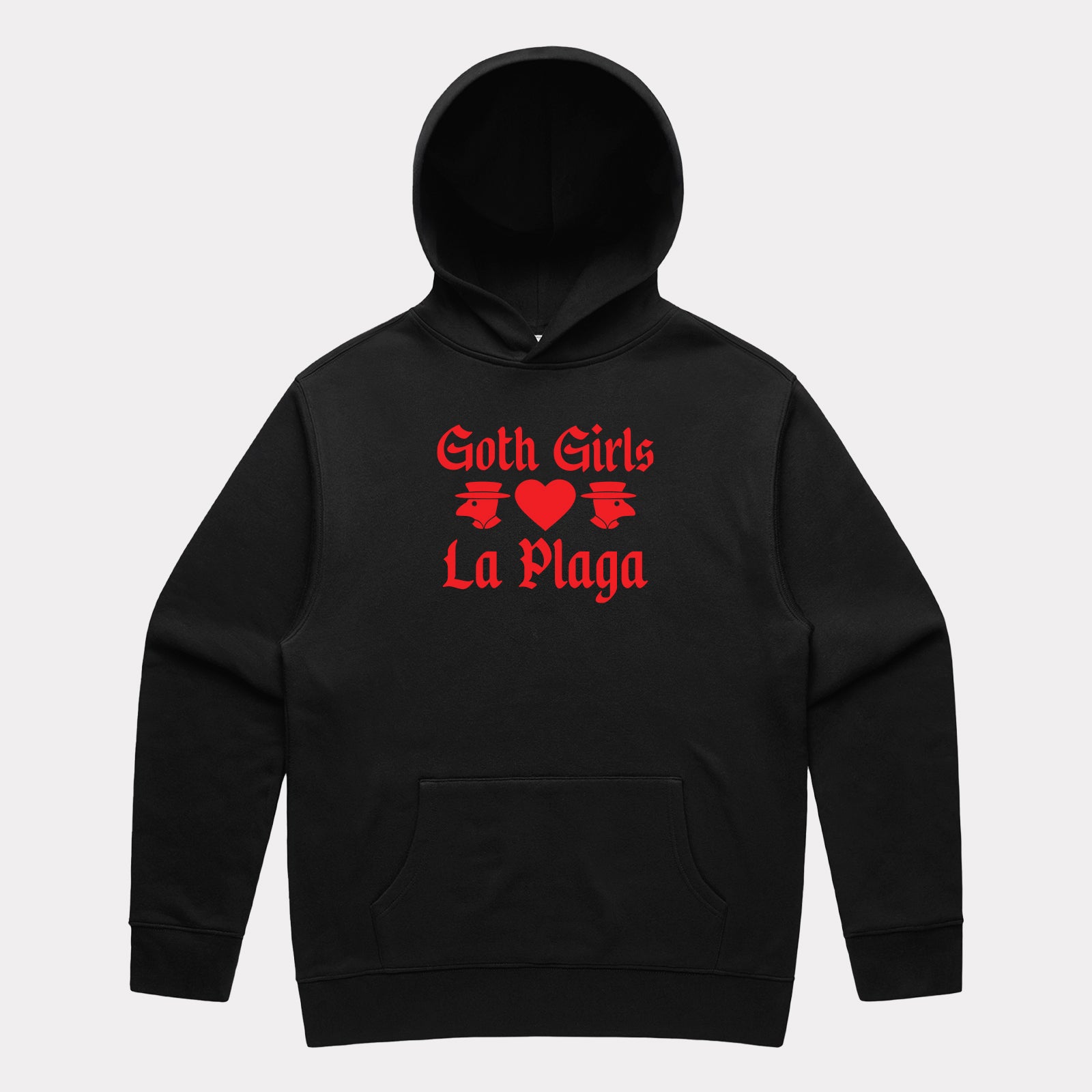 Goth Girls Love La Plaga Hoodie