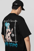 Hard Techno Bunny Oversized Tee