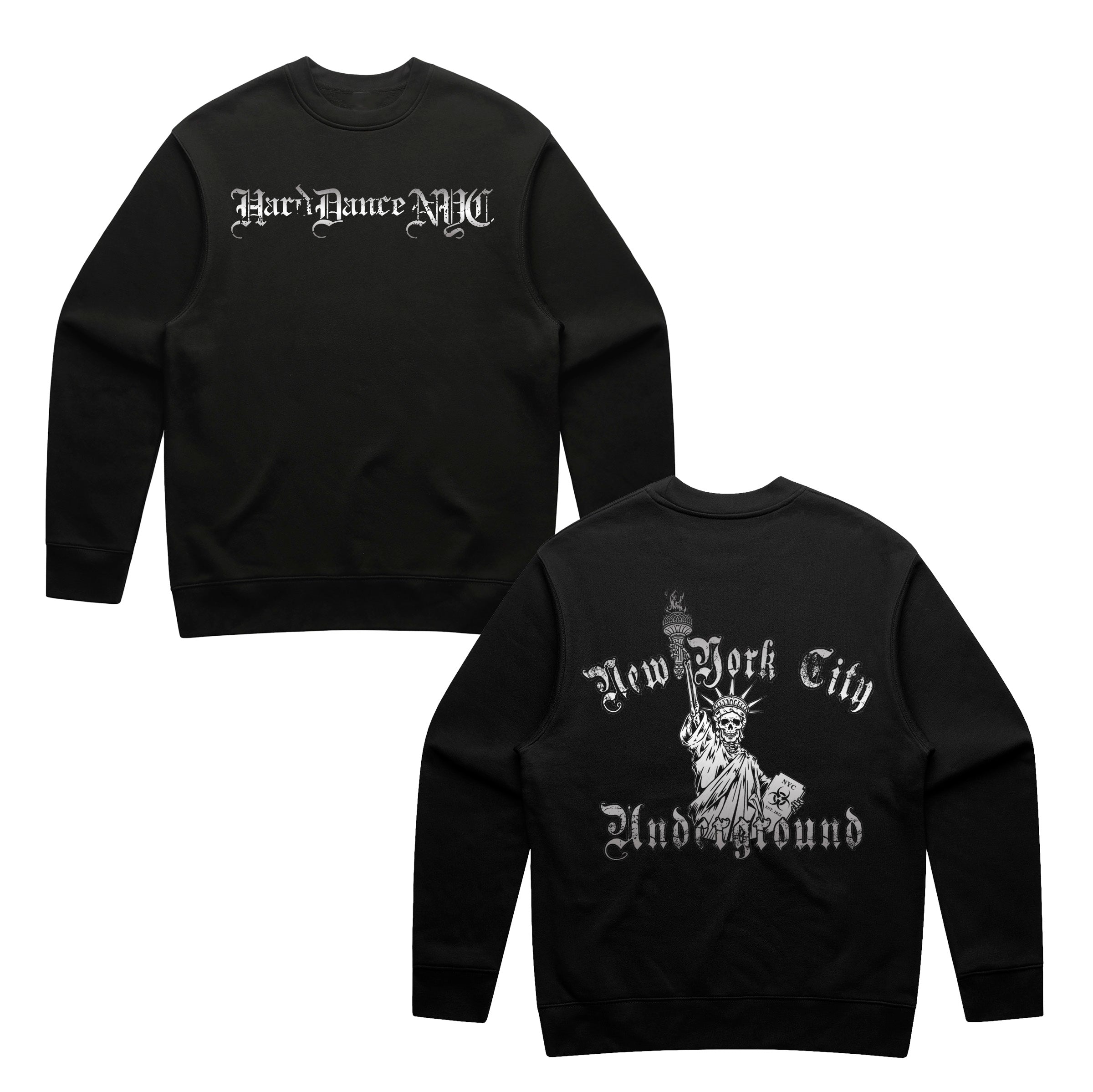 Hard Dance NYC Underground Crewneck