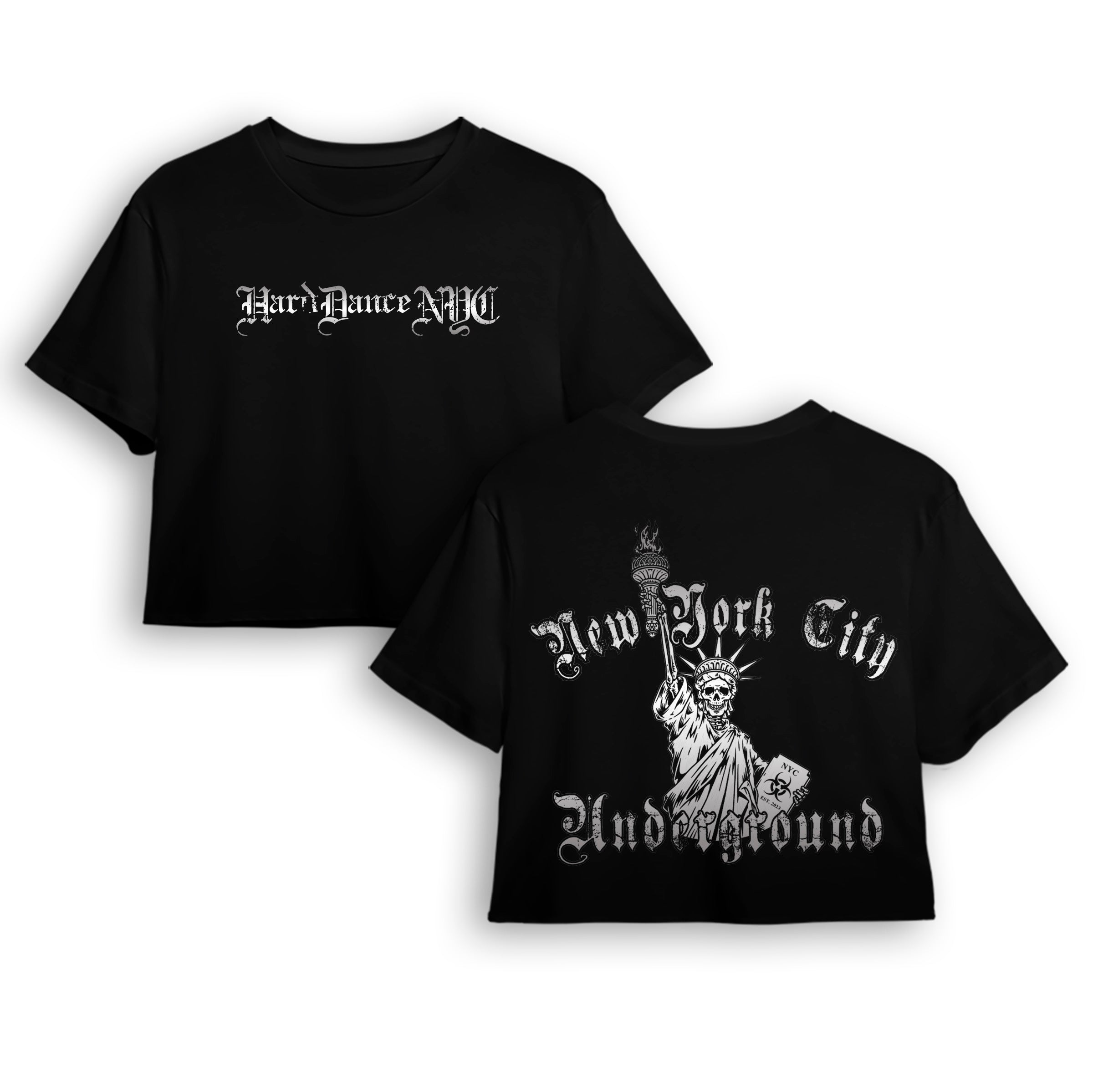 Hard Dance NYC Underground Crop Top