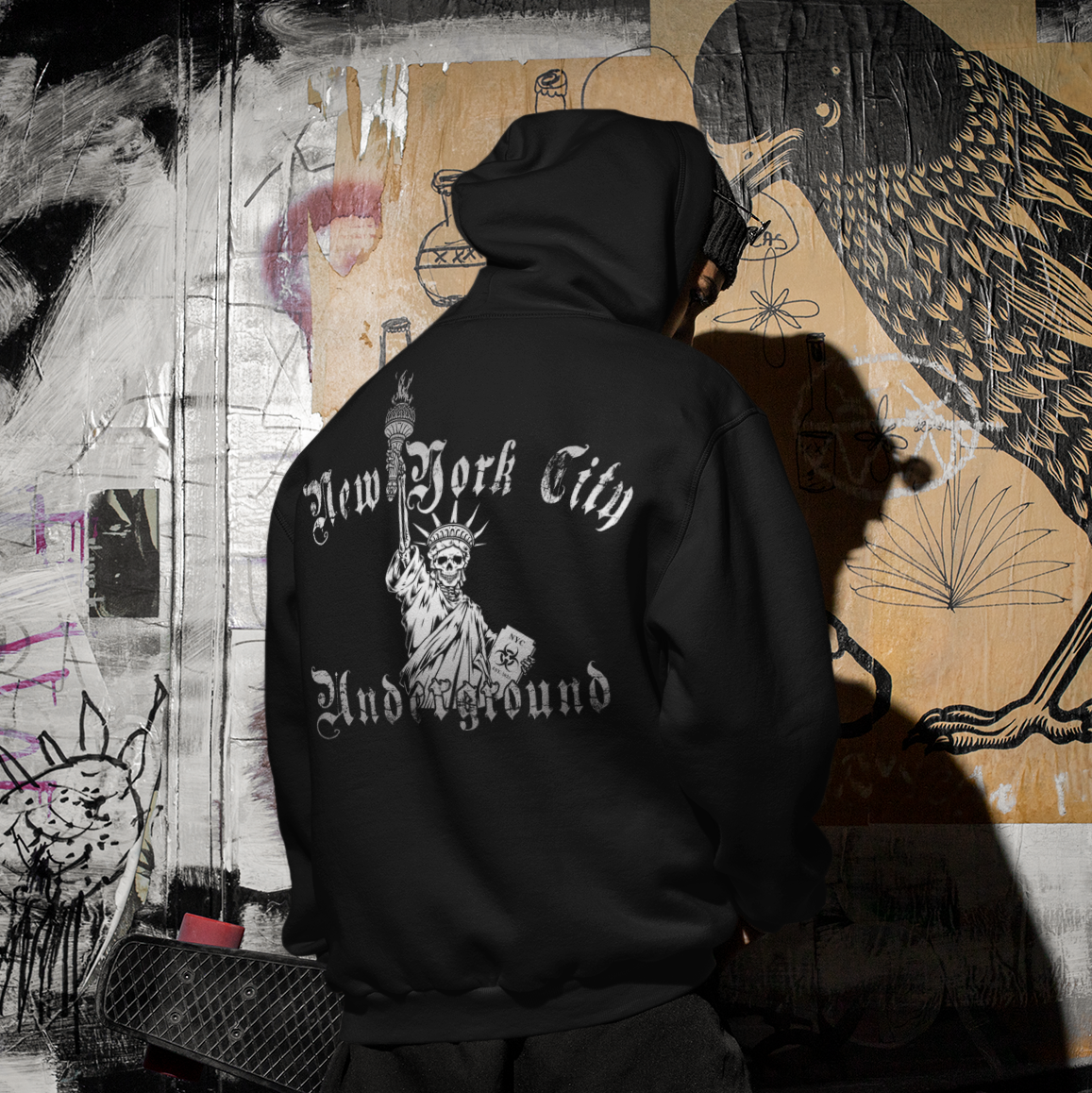 Hard Dance NYC Underground Hoodie