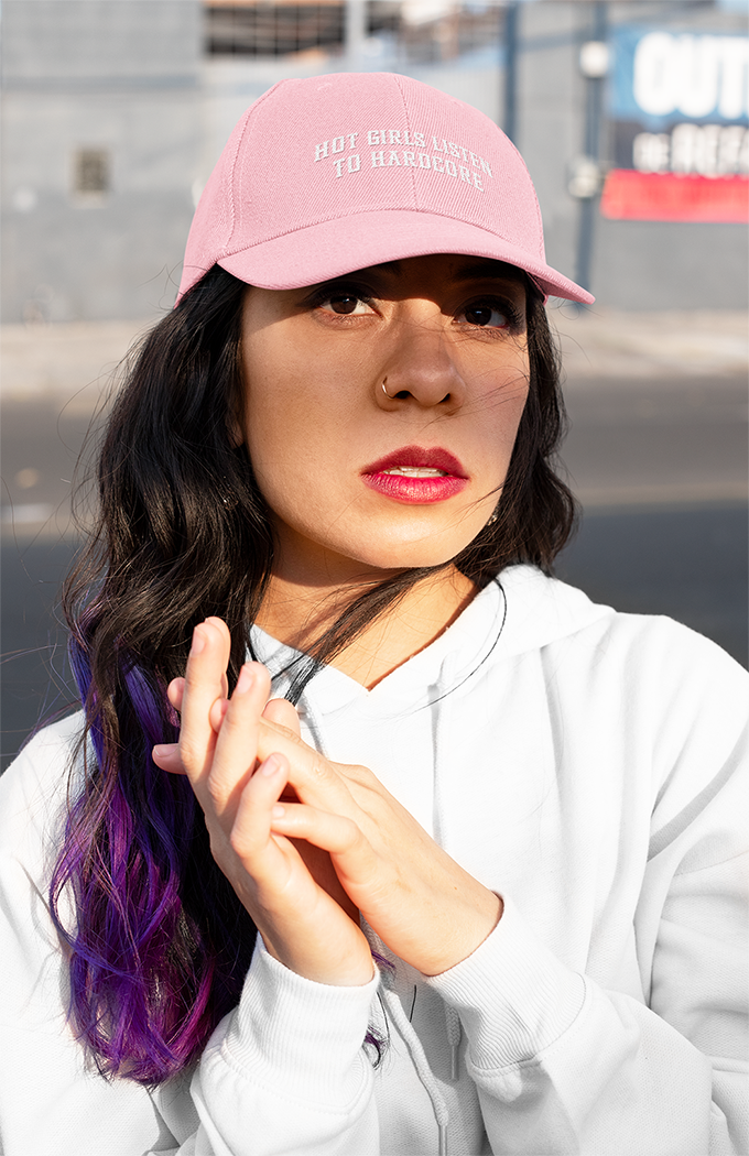 Hot Girls Listen to Hardcore Dad Hat