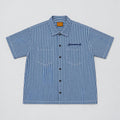 Hardstyle Club Pinstripe Button Up