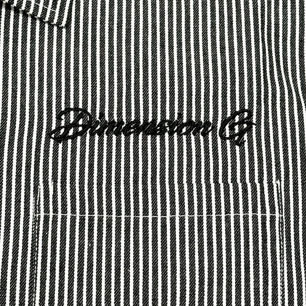 Hardstyle Club Pinstripe Button Up