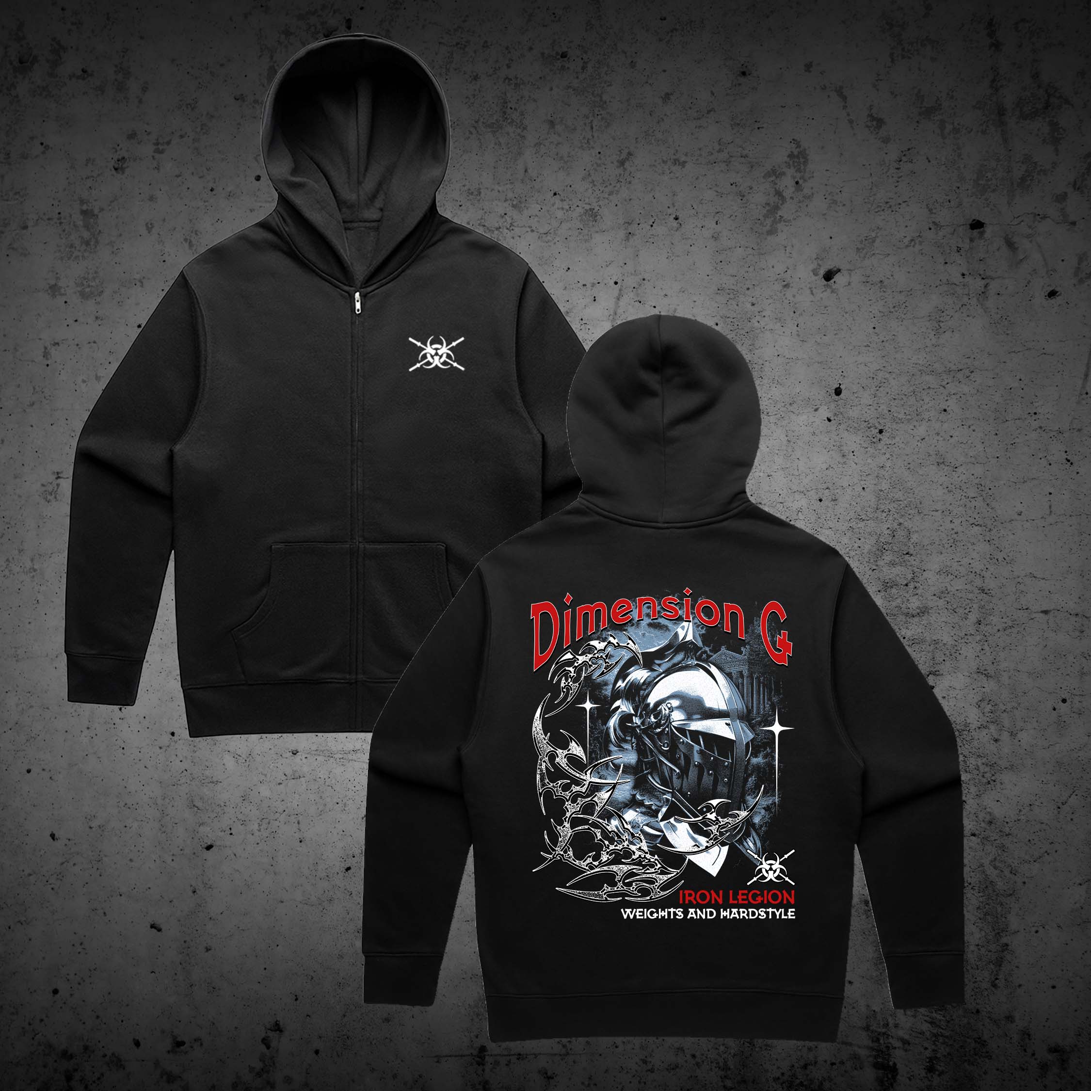 Iron Legion Zip Hoodie
