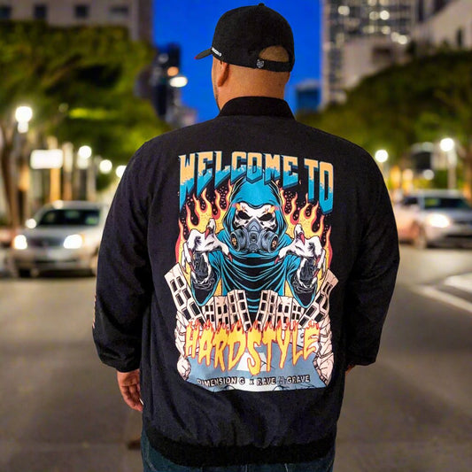 Welcome to Hardstyle Lightweight Bomber Jacket