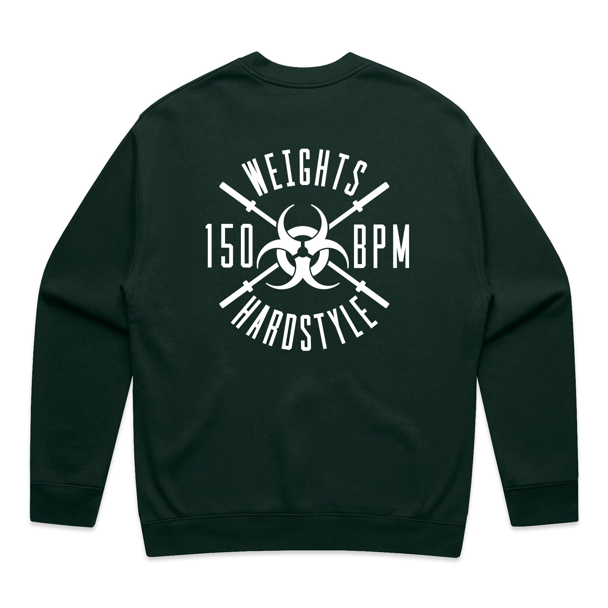 Weights and Hardstyle 2.0 Crewnecks