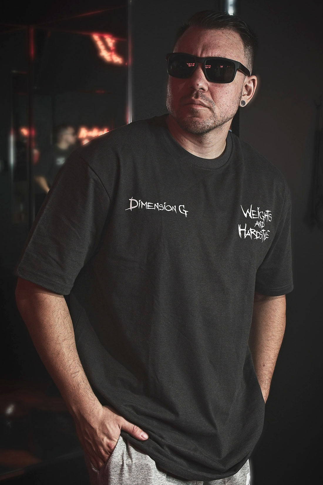 Weights and Hardstyle Heavy Tee