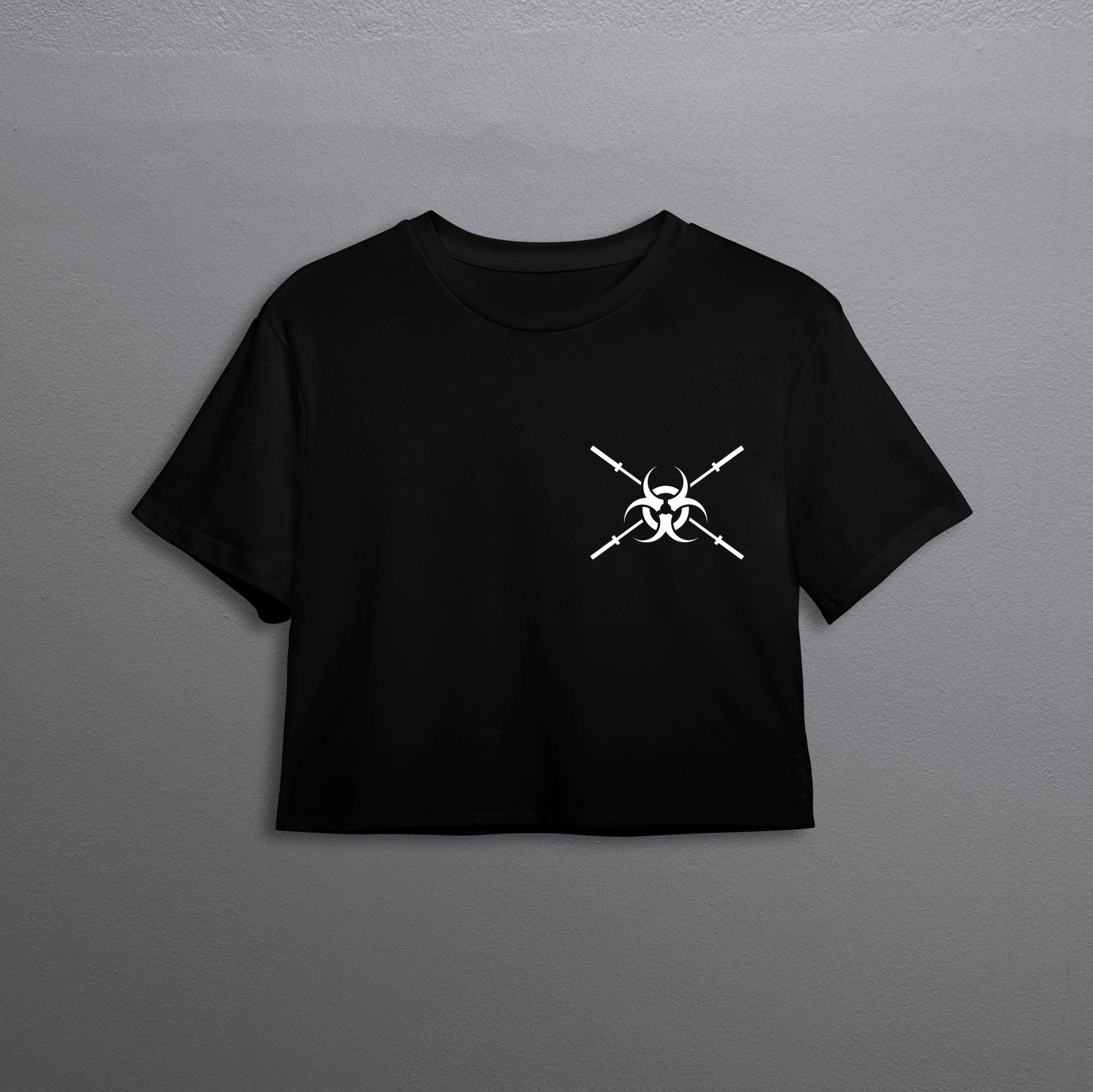 Weights and Hardstyle 2.0 crop top