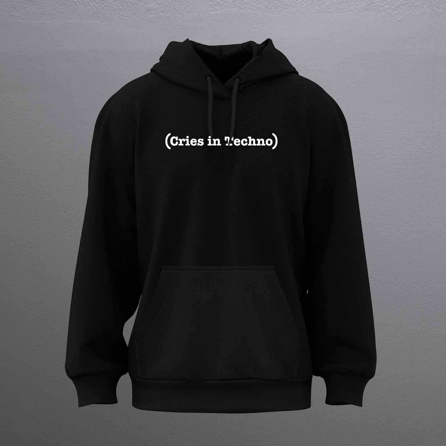 Cries in Techno Hoodie