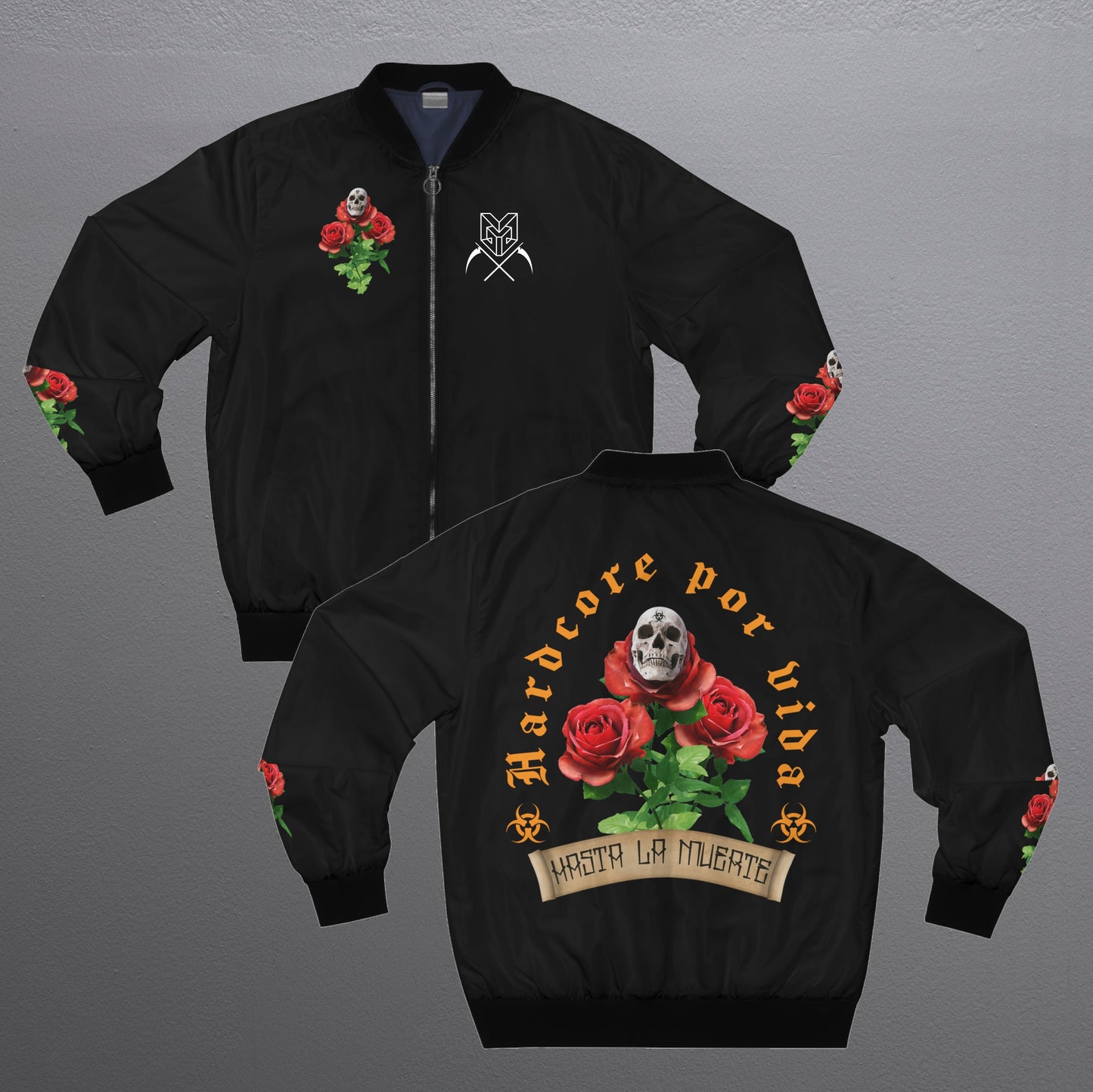 Hardcore por vida Lightweight Bomber Jacket