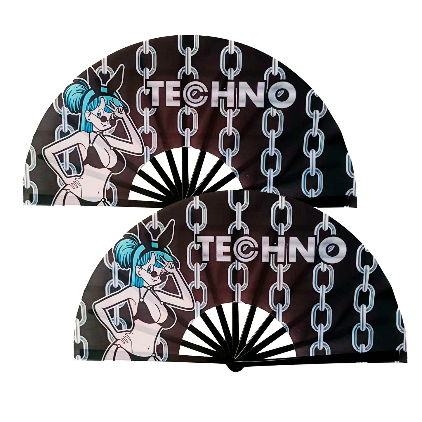 Techno Bunny Fan