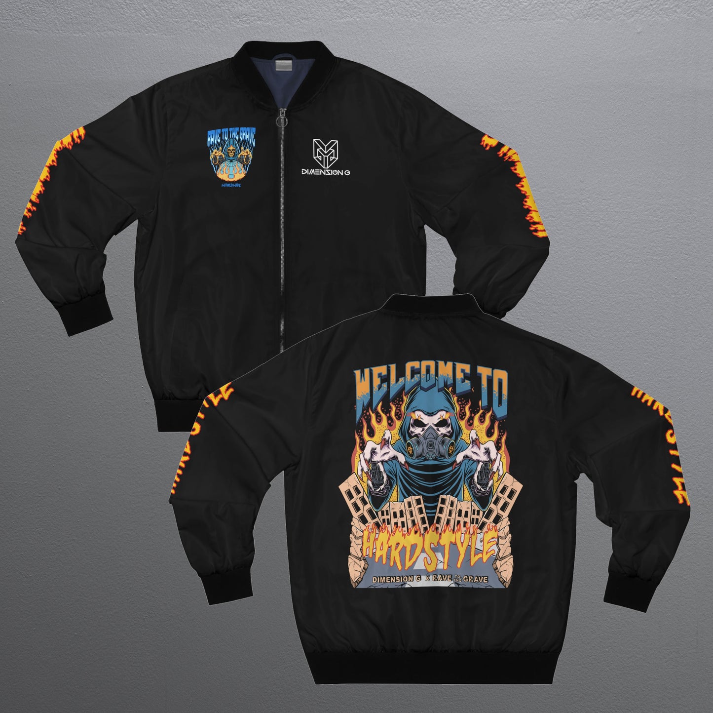 Welcome to Hardstyle Lightweight Bomber Jacket